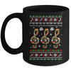 Music Note Christmas Ugly Musical Teacher For Men Women Mug | teecentury