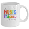 Music Teacher Sing Play Dance Create Explore Teaching Music Mug | teecentury