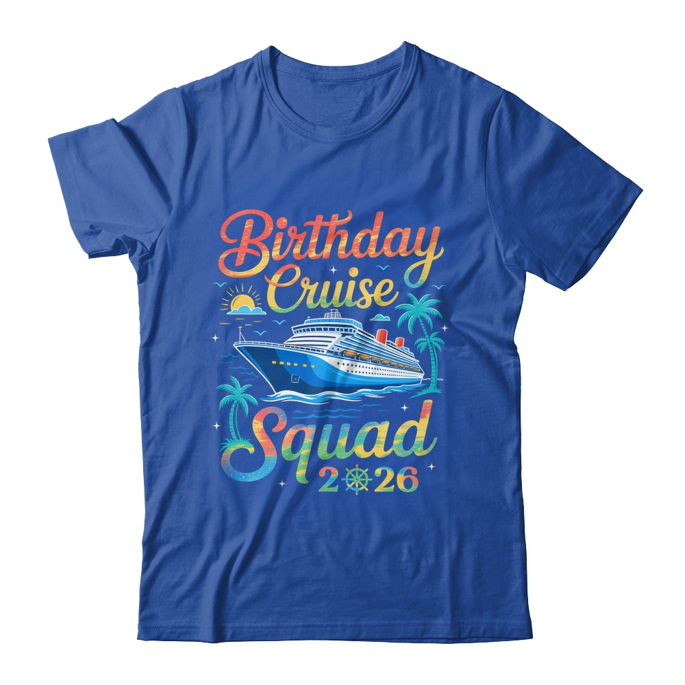 My Birthday Cruise 2026 Family Cruise Vacation Trip Birthday Shirt & Tank Top | teecentury