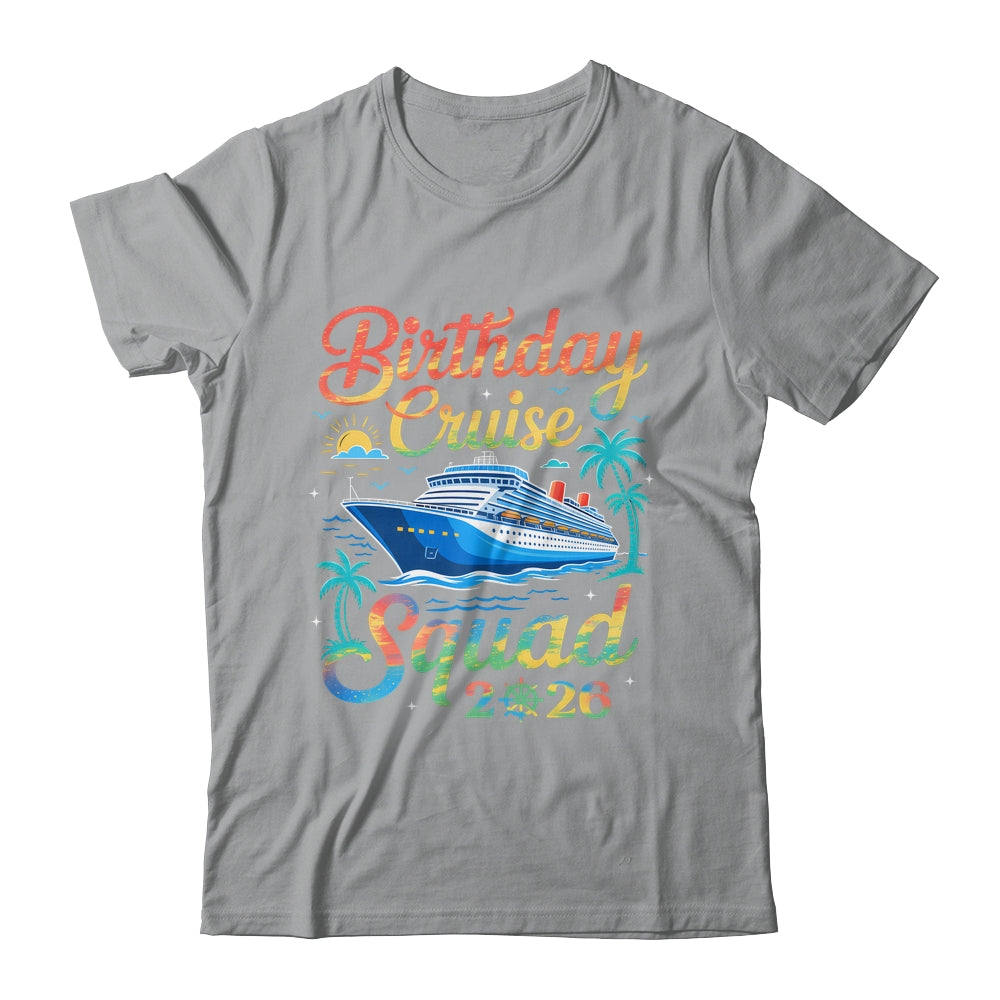 My Birthday Cruise 2026 Family Cruise Vacation Trip Birthday Shirt & Tank Top | teecentury