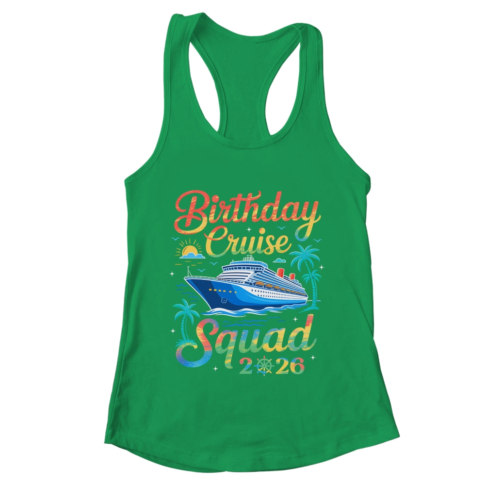 My Birthday Cruise 2026 Family Cruise Vacation Trip Birthday Shirt & Tank Top | teecentury