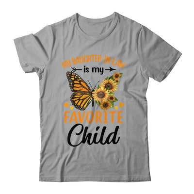 My Daughter In Law Is My Favorite Child Family Butterfly Shirt & Tank Top | teecentury