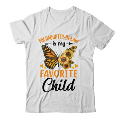 My Daughter In Law Is My Favorite Child Family Butterfly Shirt & Tank Top | teecentury
