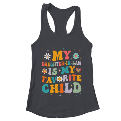 My Daughter In Law Is My Favorite Child Funny Family Groovy Shirt & Tank Top | teecentury
