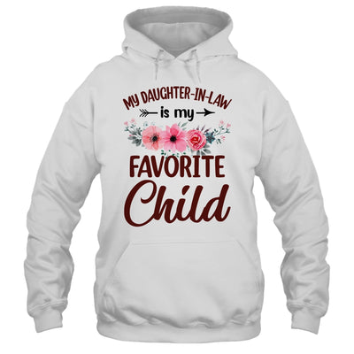 My Daughter In Law Is My Favorite Child Funny Mom Floral Shirt & Tank Top | teecentury