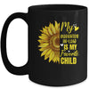 My Daughter In Law Is My Favorite Child Mother Sunflower Mug | teecentury