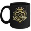 My Day My Way My Birthday Queen Heart Crown Birthday Girl Mug | teecentury