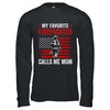 My Favorite Firefighter Calls Me Mom USA Flag Mother Shirt & Hoodie | teecentury