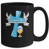 My First Communion 2025 Cross Chalice Eucharist Grandson Boy Mug | teecentury