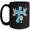 My First Communion 2025 Cross Chalice Eucharist Grandson Boy Mug | teecentury