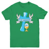 My First Communion 2025 Cross Chalice Eucharist Grandson Boy Youth Shirt | teecentury