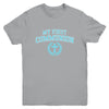 My First Communion Boys Catholic Religious Cross Blue Youth Shirt | teecentury