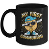 My First Communion Dabbing Wafer Funny 1st Communion Boy Mug | teecentury