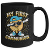 My First Communion Dabbing Wafer Funny 1st Communion Boy Mug | teecentury