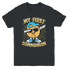 My First Communion Dabbing Wafer Funny 1st Communion Boy Youth Shirt | teecentury
