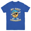 My First Communion Dabbing Wafer Funny 1st Communion Boy Youth Shirt | teecentury