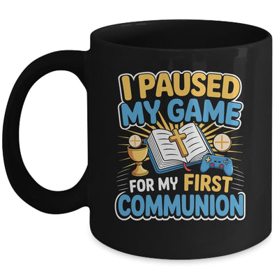 My First Communion Video Game Controller Boys Girls Gaming Mug | teecentury