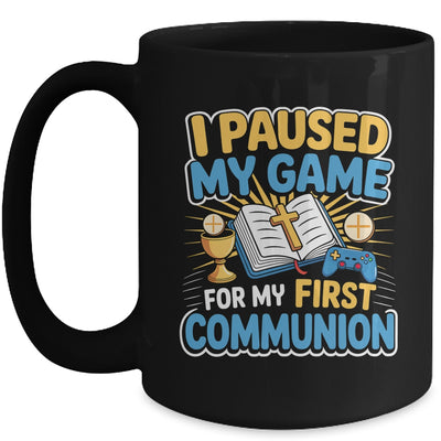 My First Communion Video Game Controller Boys Girls Gaming Mug | teecentury