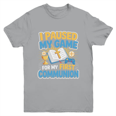 My First Communion Video Game Controller Boys Girls Gaming Youth Shirt | teecentury
