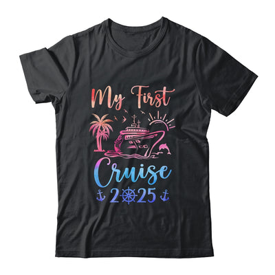 My First Cruise 2025 Family Vacation Ship Travel Cruising Shirt & Tank Top | teecentury