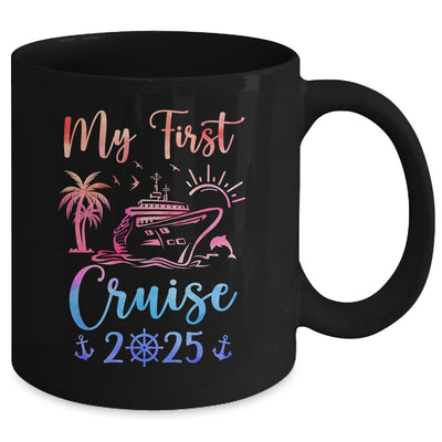 My First Cruise 2025 Family Vacation Ship Travel Cruising Mug | teecentury