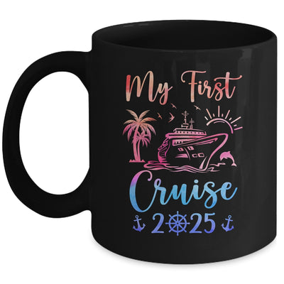 My First Cruise 2025 Family Vacation Ship Travel Cruising Mug | teecentury