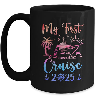 My First Cruise 2025 Family Vacation Ship Travel Cruising Mug | teecentury