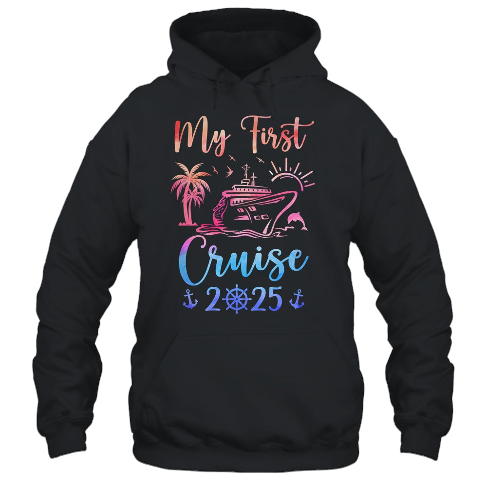 My First Cruise 2025 Family Vacation Ship Travel Cruising Shirt & Tank Top | teecentury