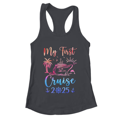 My First Cruise 2025 Family Vacation Ship Travel Cruising Shirt & Tank Top | teecentury