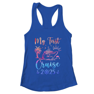 My First Cruise 2025 Family Vacation Ship Travel Cruising Shirt & Tank Top | teecentury