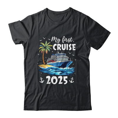 My First Cruise 2025 Funny First Time Cruise Vacation 2025 Shirt & Tank Top | teecentury