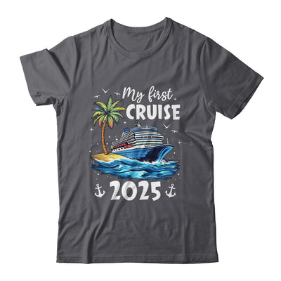 My First Cruise 2025 Funny First Time Cruise Vacation 2025 Shirt & Tank Top | teecentury