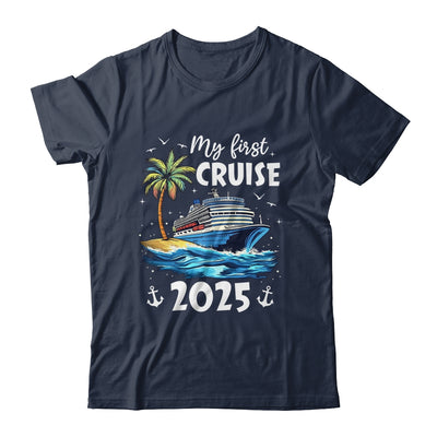 My First Cruise 2025 Funny First Time Cruise Vacation 2025 Shirt & Tank Top | teecentury