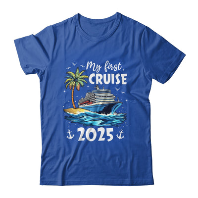 My First Cruise 2025 Funny First Time Cruise Vacation 2025 Shirt & Tank Top | teecentury