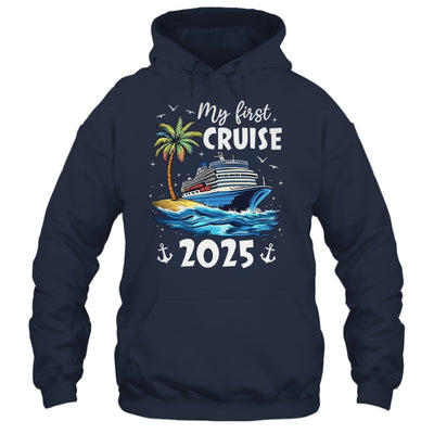 My First Cruise 2025 Funny First Time Cruise Vacation 2025 Shirt & Tank Top | teecentury