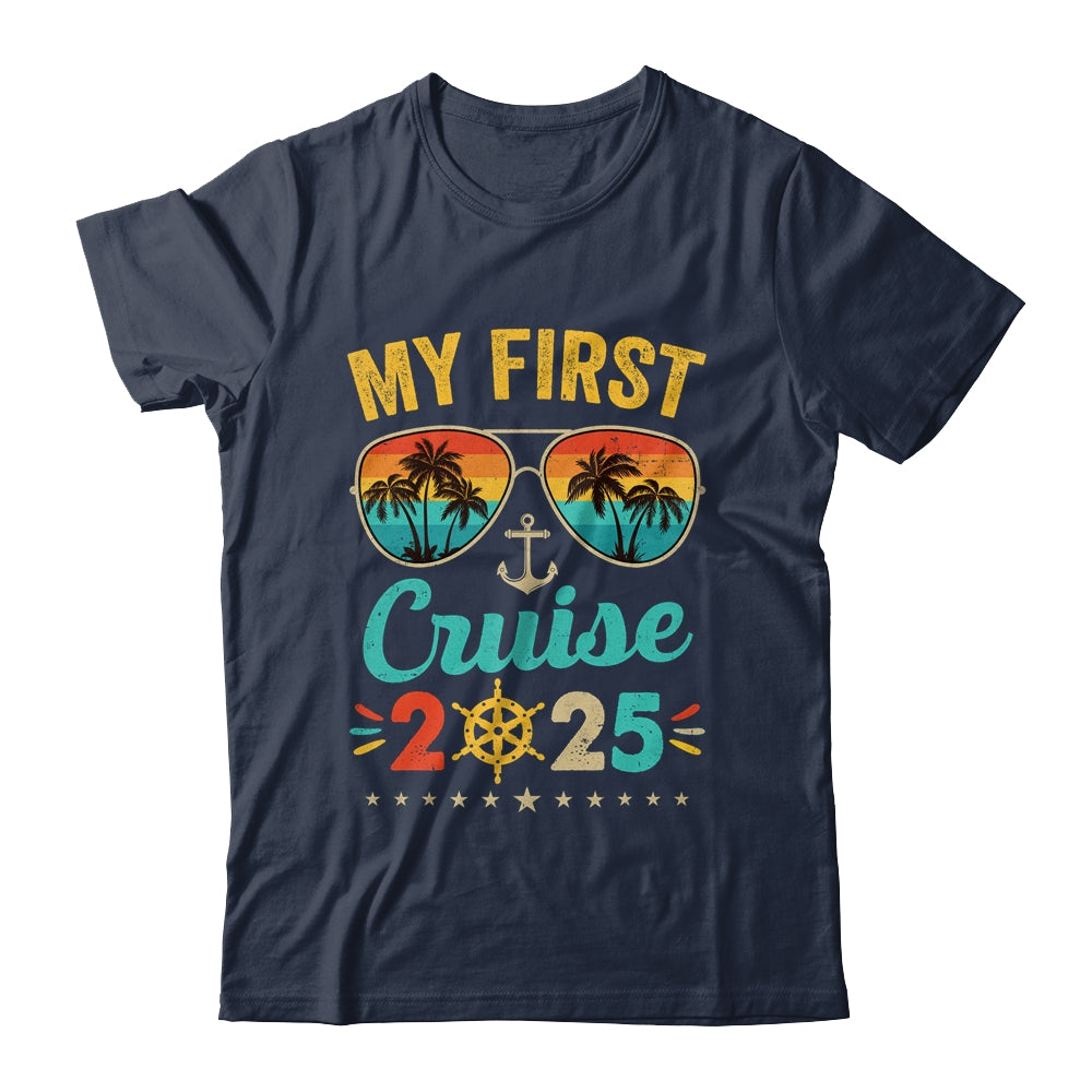 My First Cruise 2025 Tee Family Vacation Cruise Ship Travel Shirt & Tank Top | teecentury