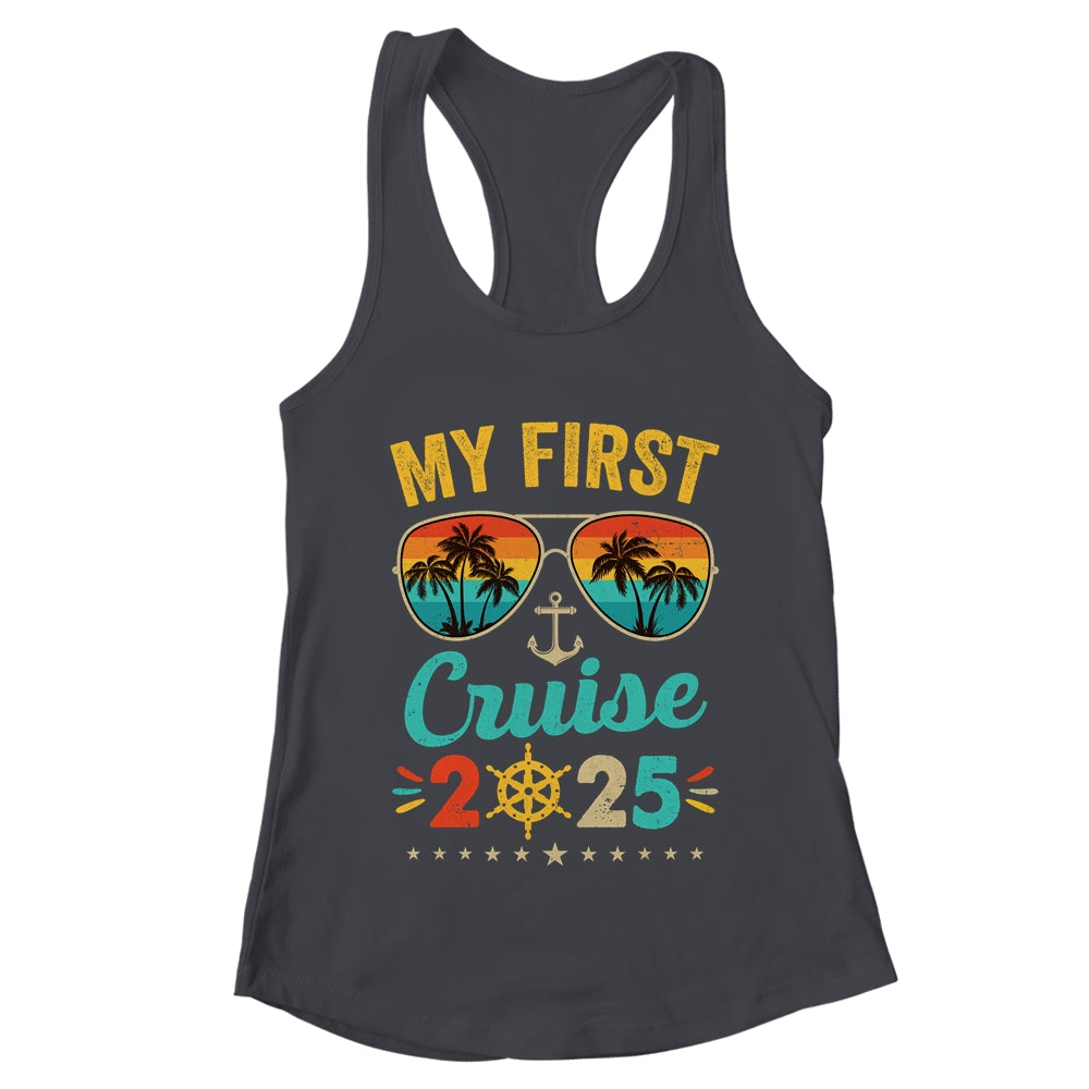 My First Cruise 2025 Tee Family Vacation Cruise Ship Travel Shirt & Tank Top | teecentury