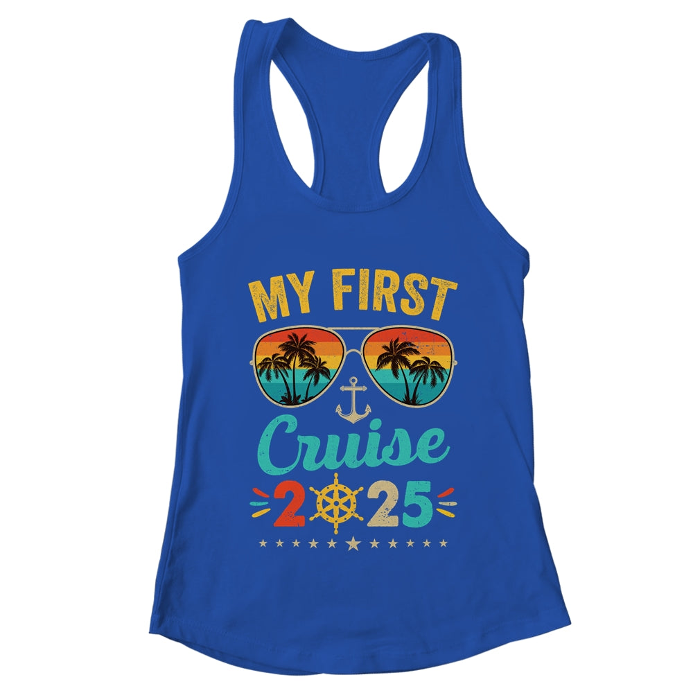 My First Cruise 2025 Tee Family Vacation Cruise Ship Travel Shirt & Tank Top | teecentury
