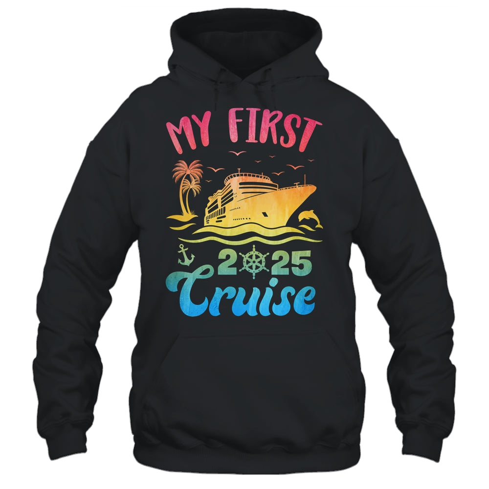 My First Cruise 2025 Vacation Matching Family Cruise Ship Shirt & Tank Top | teecentury