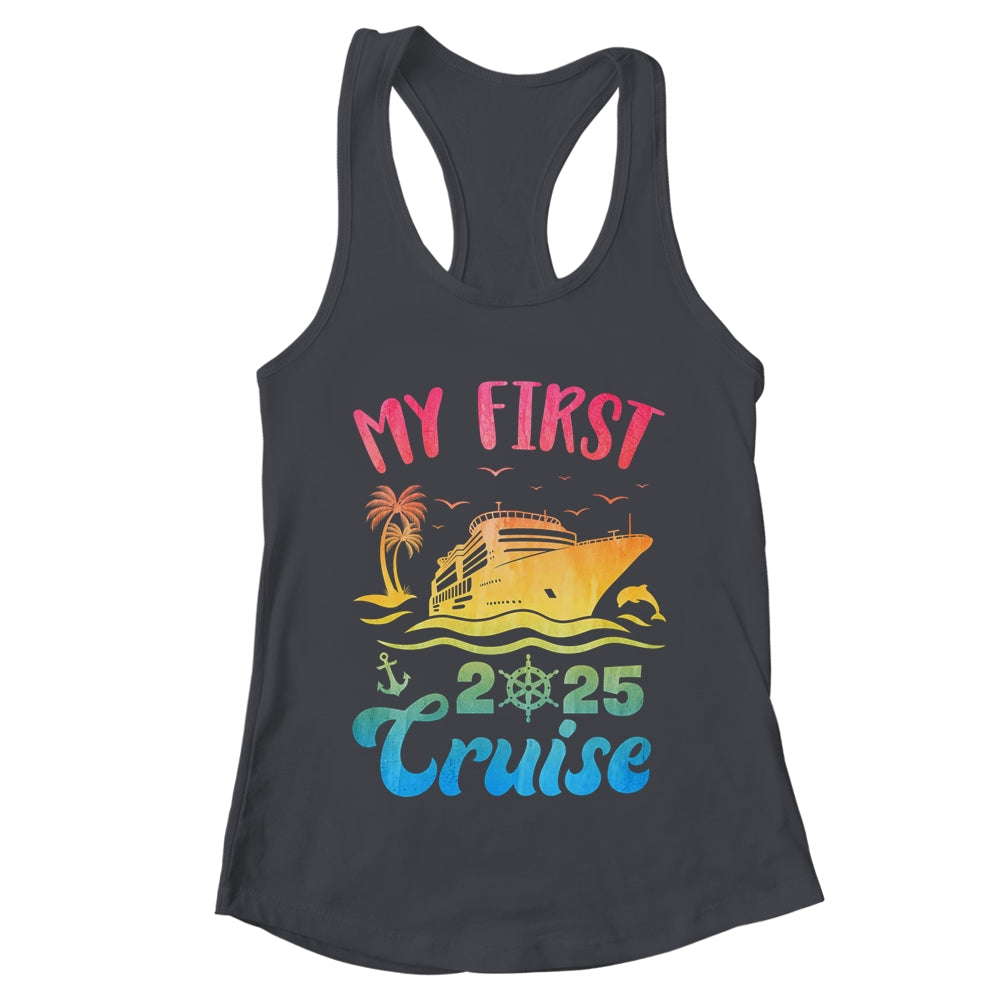 My First Cruise 2025 Vacation Matching Family Cruise Ship Shirt & Tank Top | teecentury