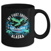 My First Cruise Alaska 2025 Northern Lights Cruisin Alaska Mug | teecentury