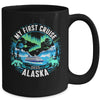 My First Cruise Alaska 2025 Northern Lights Cruisin Alaska Mug | teecentury
