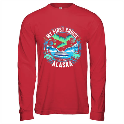 My First Cruise Alaska 2025 Northern Lights Cruisin Alaska Shirt & Hoodie | teecentury