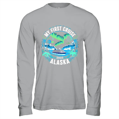 My First Cruise Alaska 2025 Northern Lights Cruisin Alaska Shirt & Hoodie | teecentury