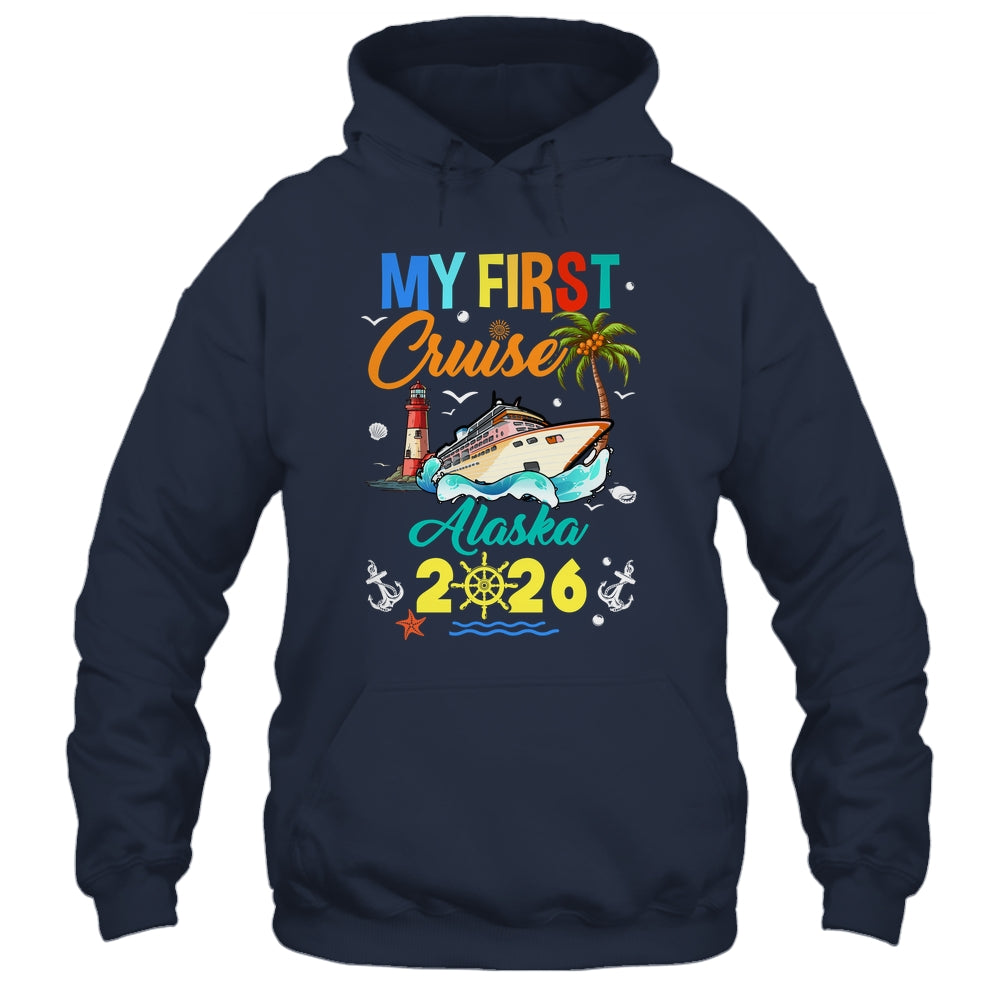 My First Cruise Alaska 2026 Family Matching Vacation Group Shirt & Hoodie | teecentury