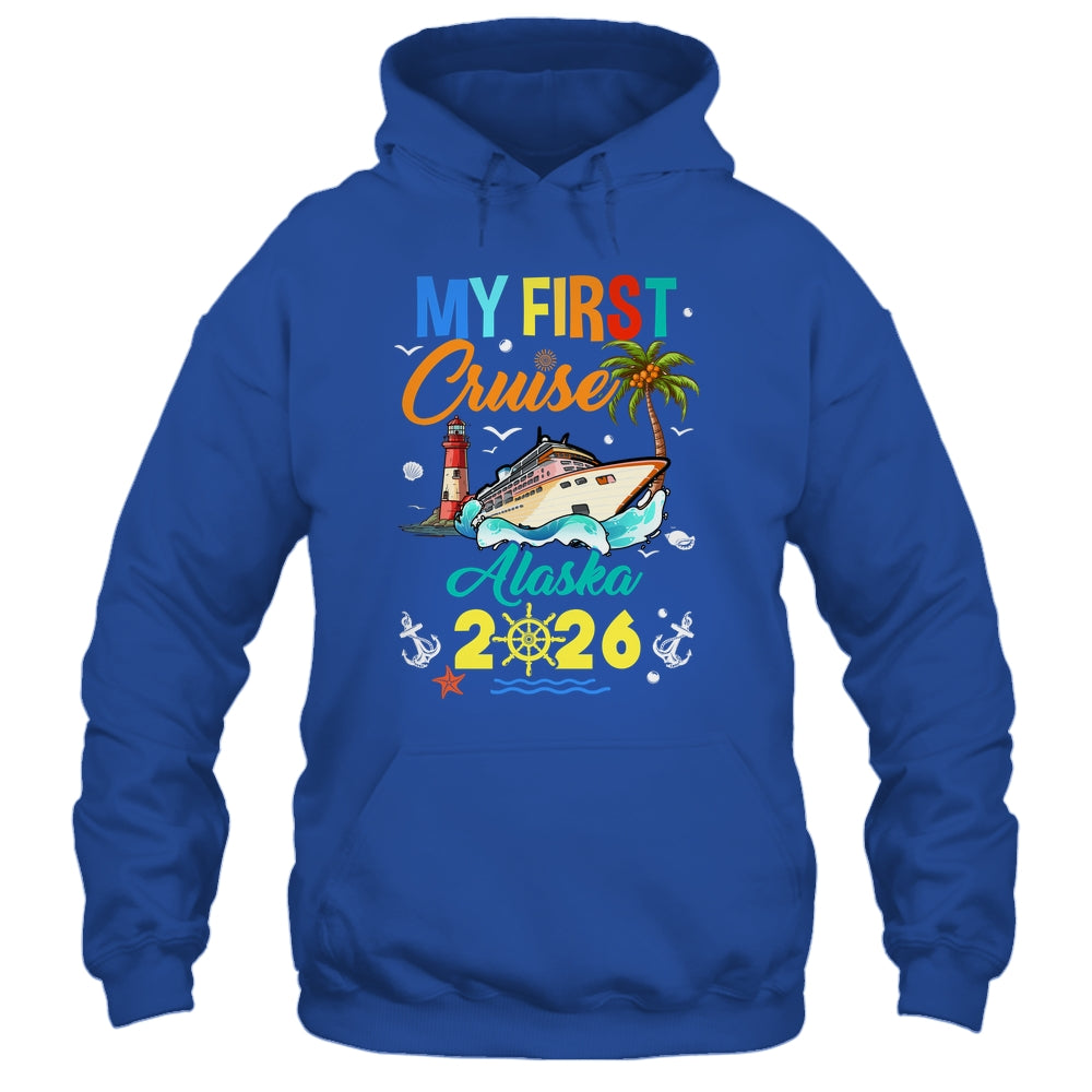 My First Cruise Alaska 2026 Family Matching Vacation Group Shirt & Hoodie | teecentury