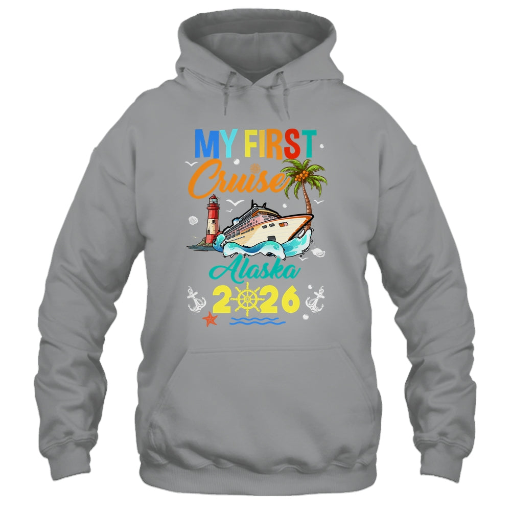 My First Cruise Alaska 2026 Family Matching Vacation Group Shirt & Hoodie | teecentury