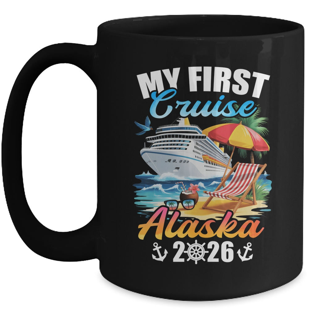 My First Cruise Alaska 2026 Family Vacation Trip Matching Mug | teecentury