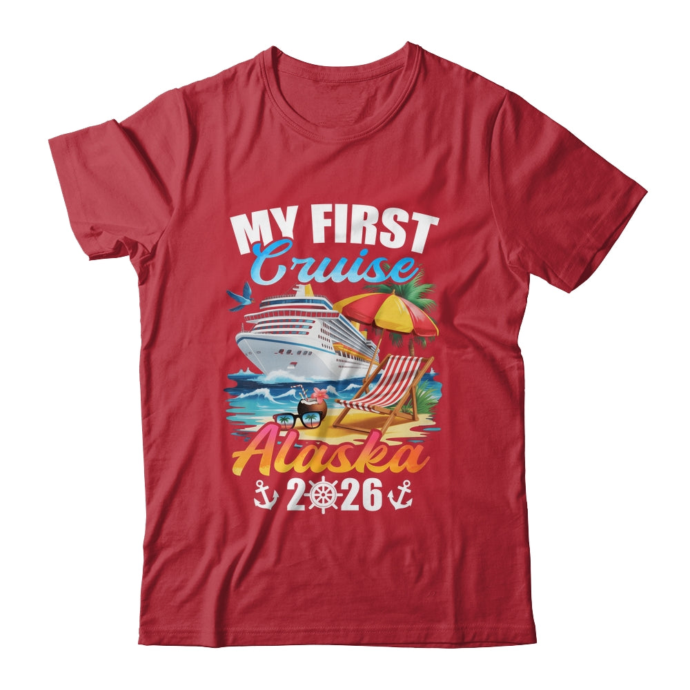 My First Cruise Alaska 2026 Family Vacation Trip Matching Shirt & Hoodie | teecentury