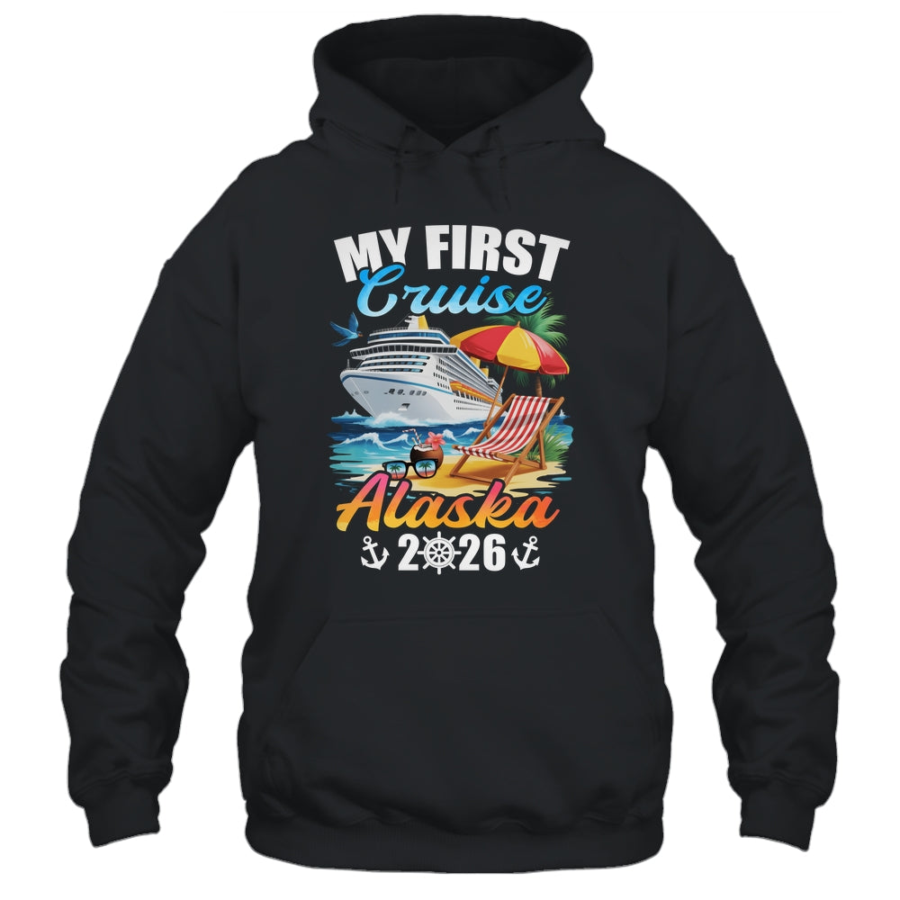 My First Cruise Alaska 2026 Family Vacation Trip Matching Shirt & Hoodie | teecentury